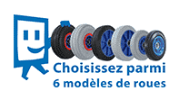 6 modèles de roues