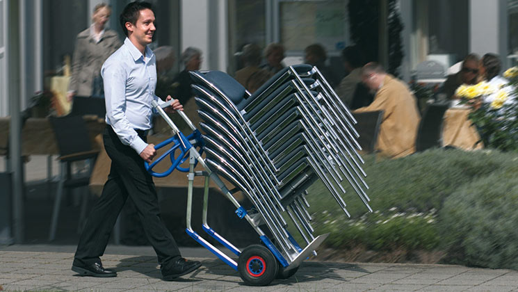 Diables porte-chaises, Diables à bagages