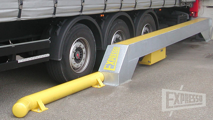 Bloqueur de roue - Immobilisation de camions Expresso