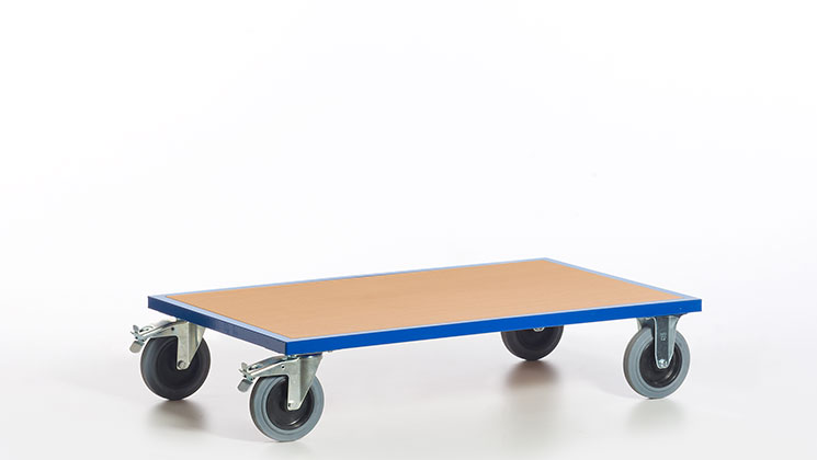 Chariot plateforme sans dossier