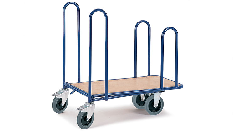 Chariot emboîtable avec quatre arceaux latéraux
