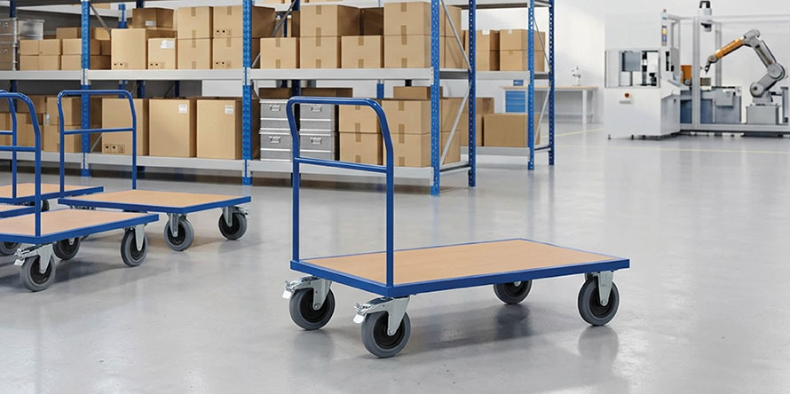 Chariots plateforme multi-usages modulables