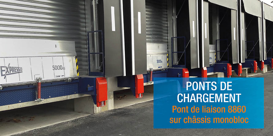 Ponts de liaison en aluminiumm Expresso sur châssis monobloc